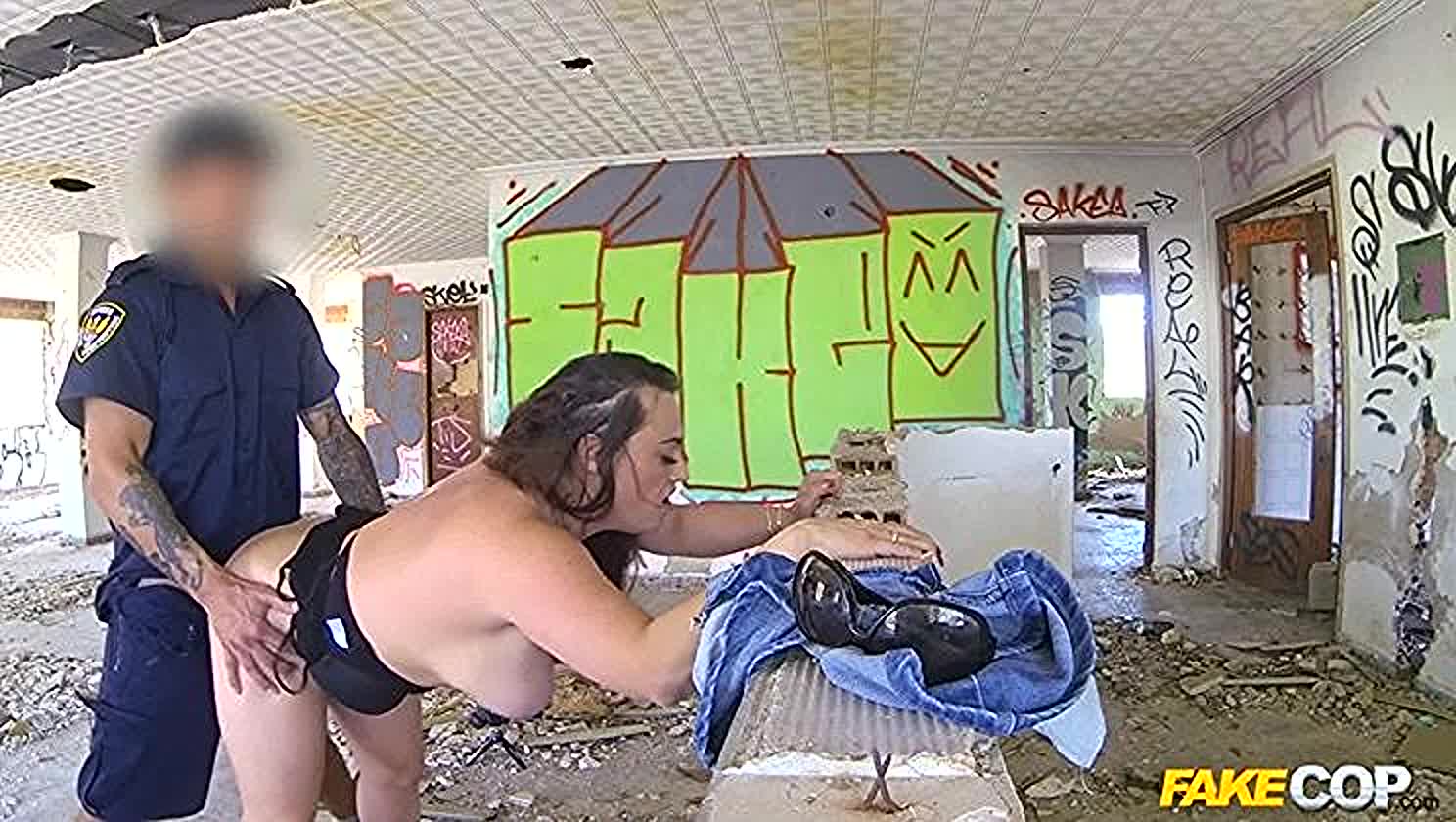 Monty, Facial, Blowjob, Fake Authority