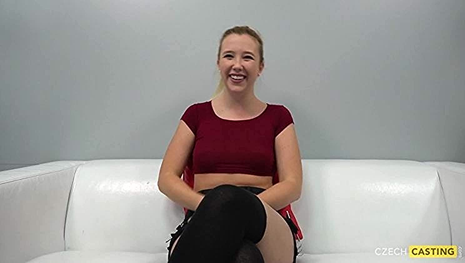 Kelly, Czech Cutie, Casting, Jerk Off Material