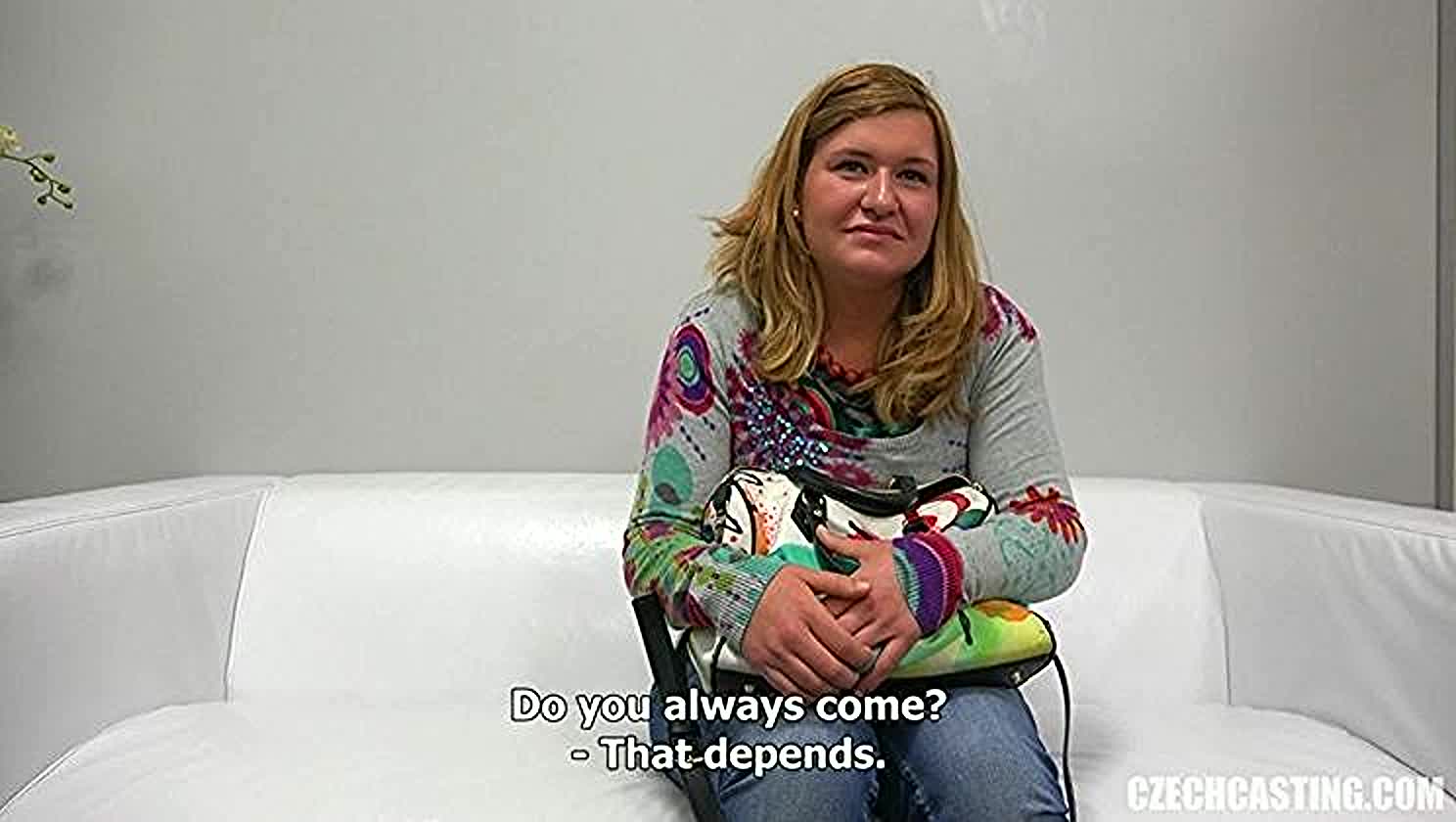 Veronika, Casting Couch, Czech, Blonde Bomb