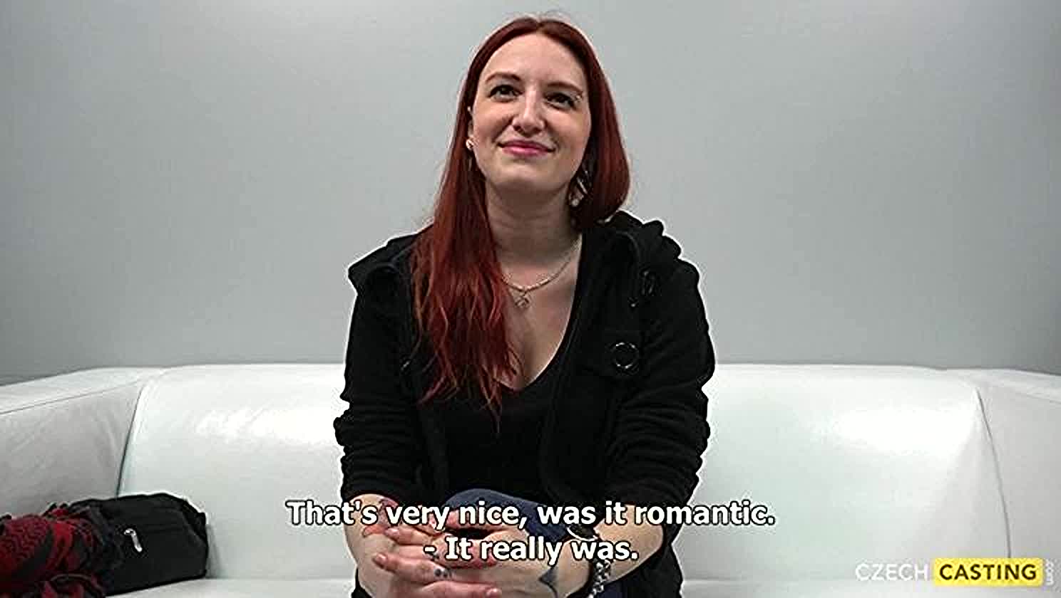 Johanka, Brunette, Casting, Casting Couch