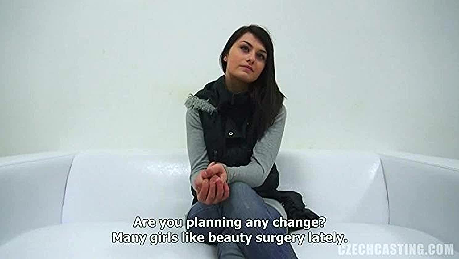 Diana, Dark Locks, Black Hair, Audition