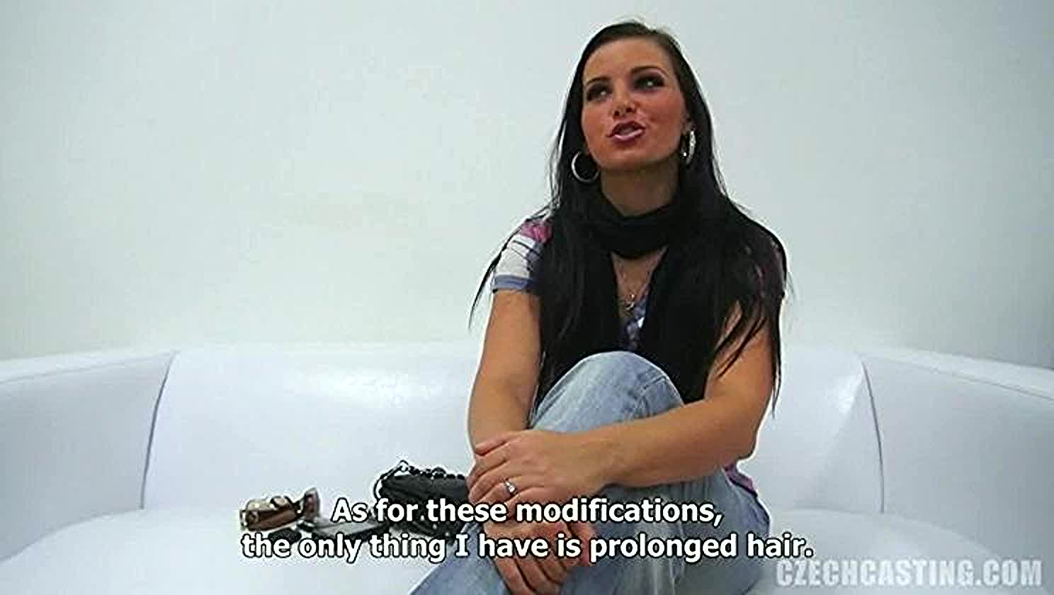 Pavlina, Black Hair, Audition, Dark Locks