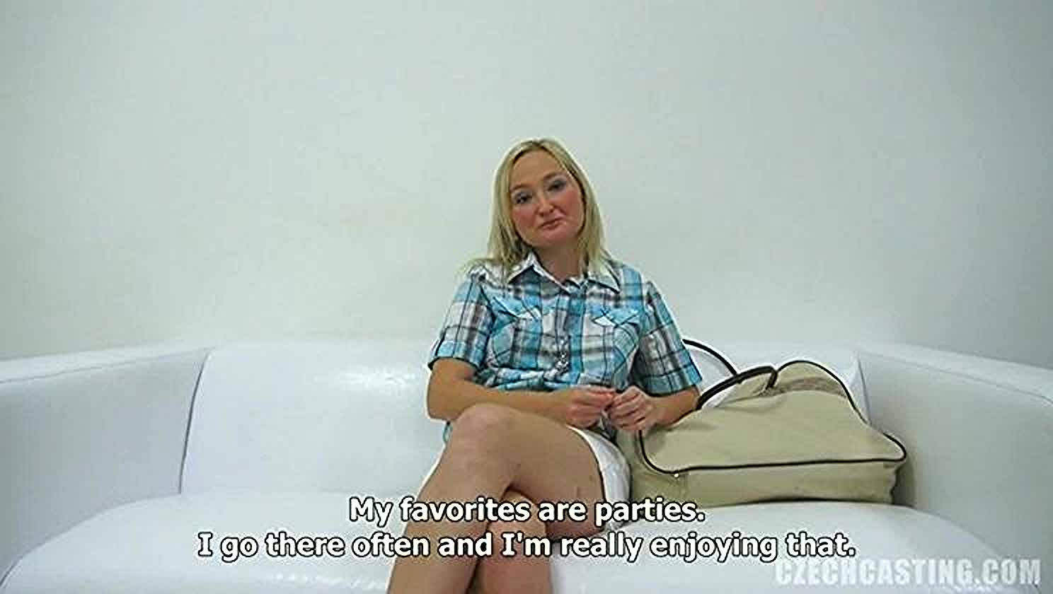 Zuzana, Deepthroat, Cum Swallow, Casting