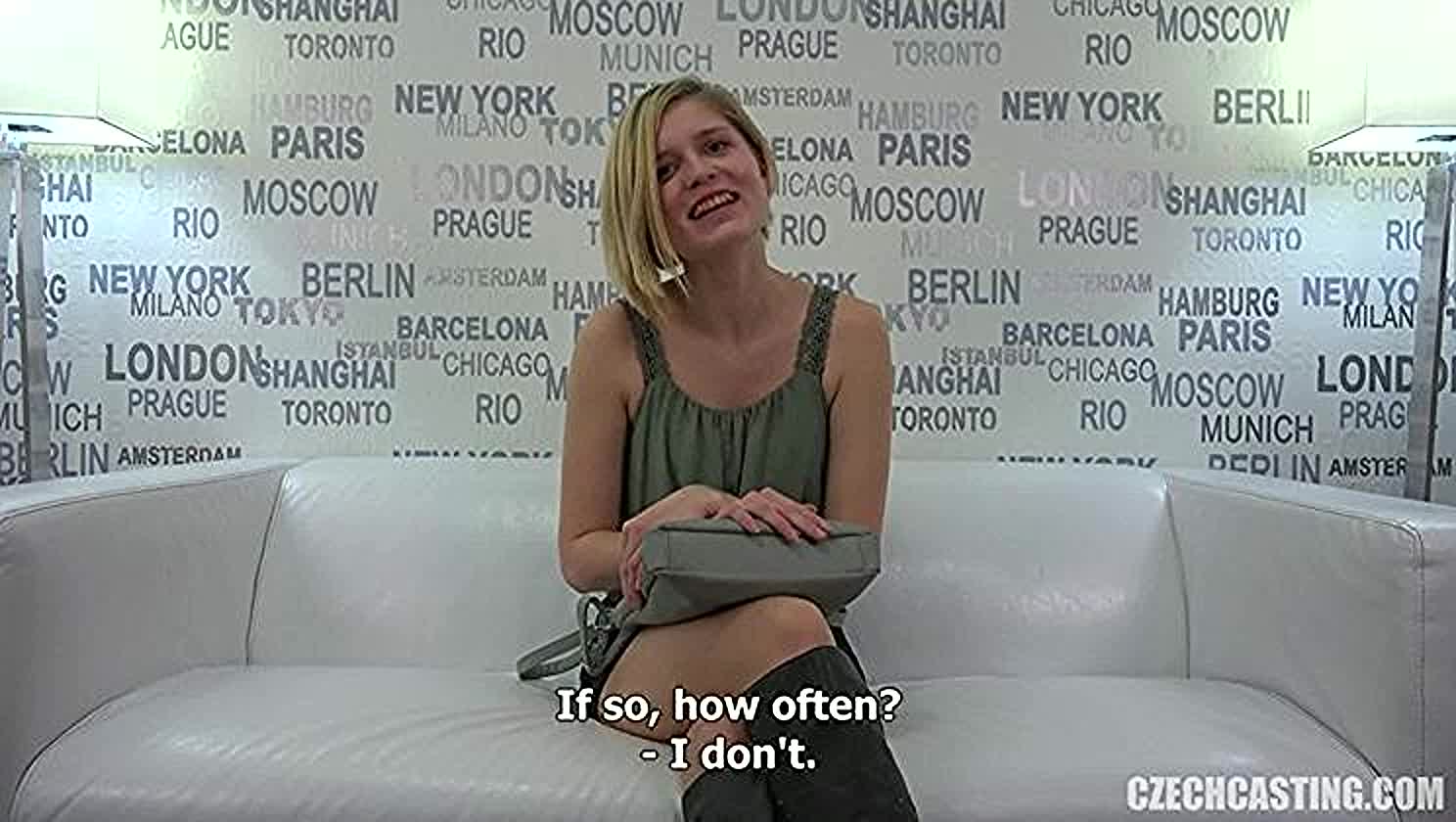 Barbora, Casting, Porn Debut