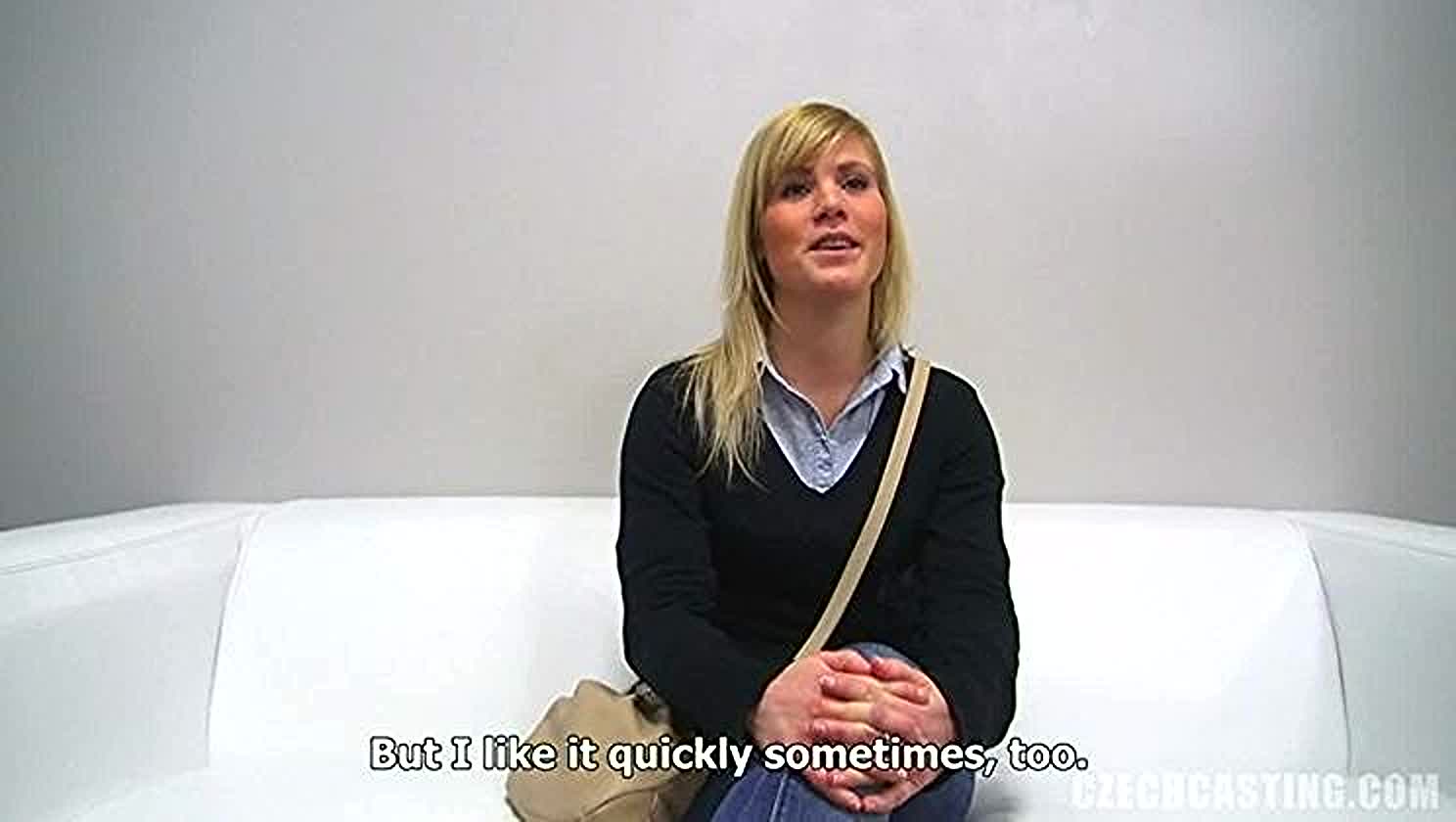 Martina, Blonde, Casting Couch