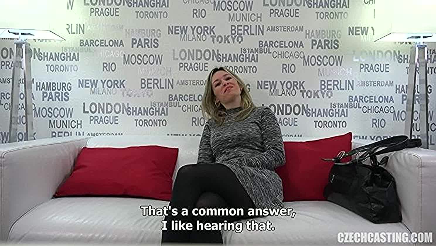 Jana, Hardcore, Cum Mouth, Porn Audition