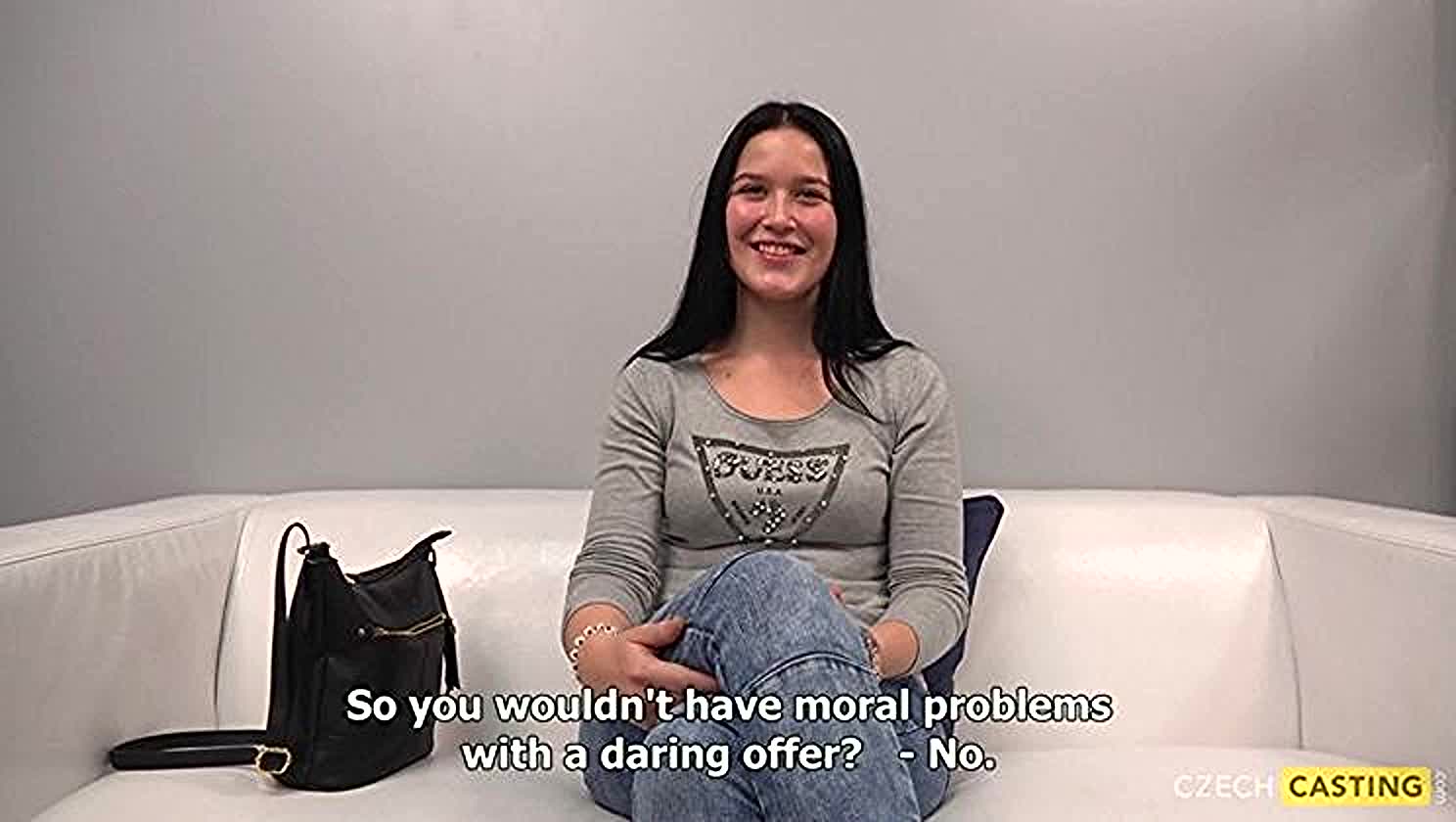 Aneta, Black Hair, Casting