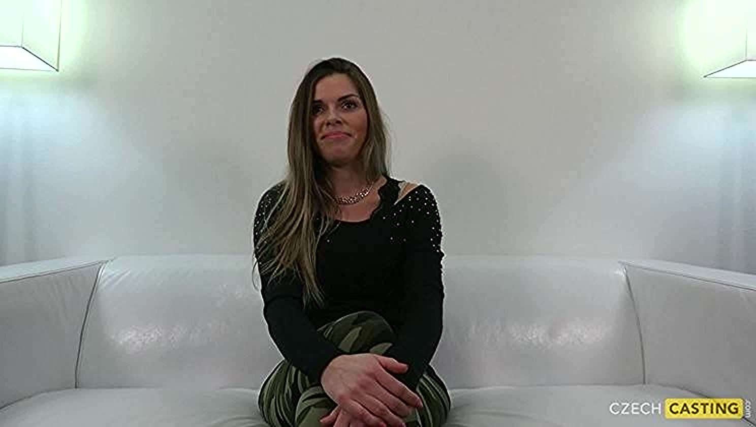 Sylvie, Small Tits, Casting, Petite Boobs
