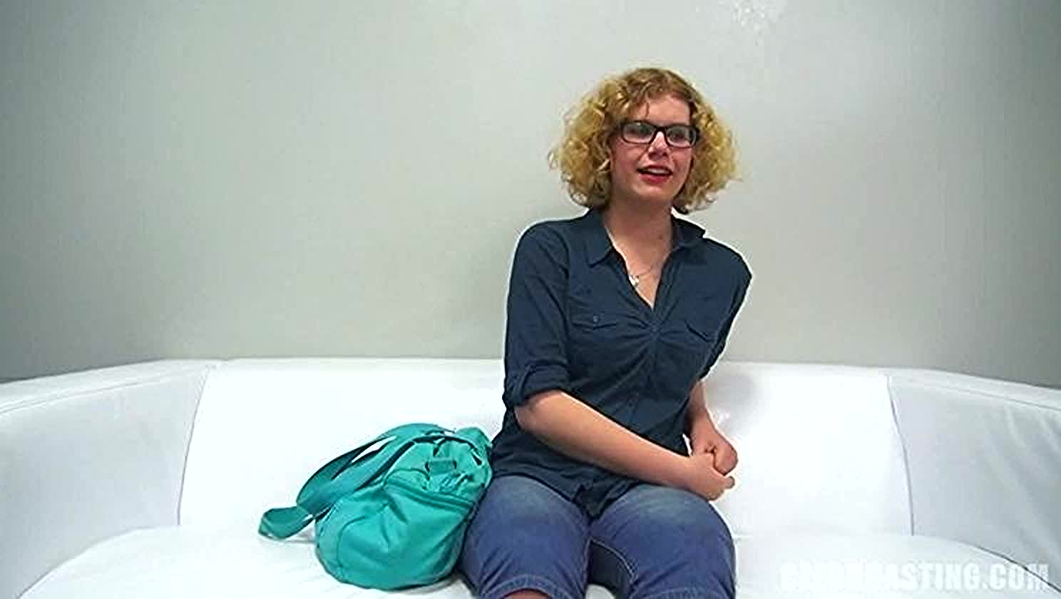 Kristyna, Gagging, Natural Tits