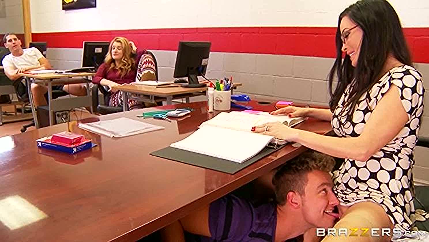 Van Wylde, Diamond Foxxx, School, Creampie, Tittyfuck