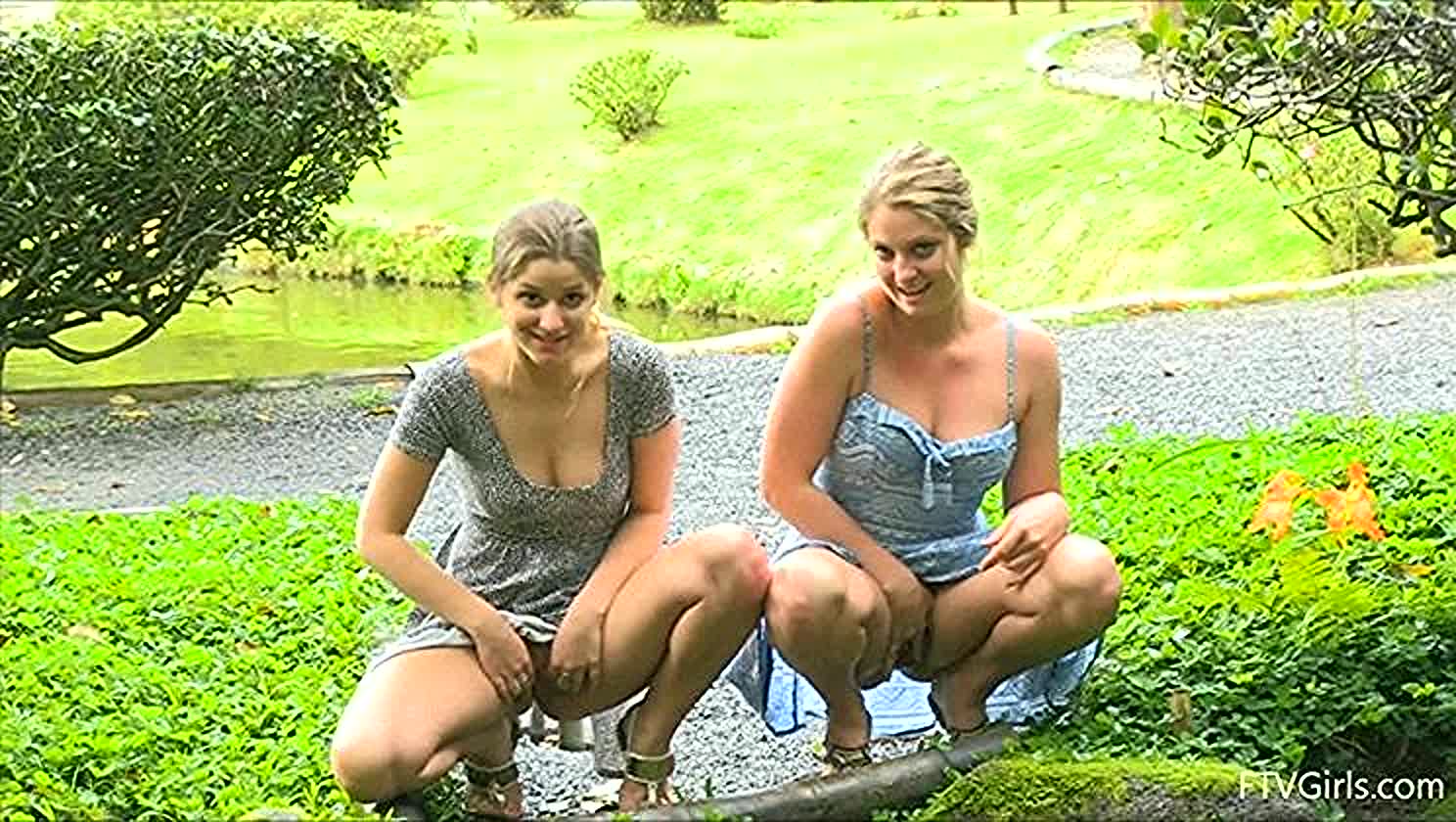 Nicole, Veronica, Squirt Queen, Kissing, Upskirt In Public