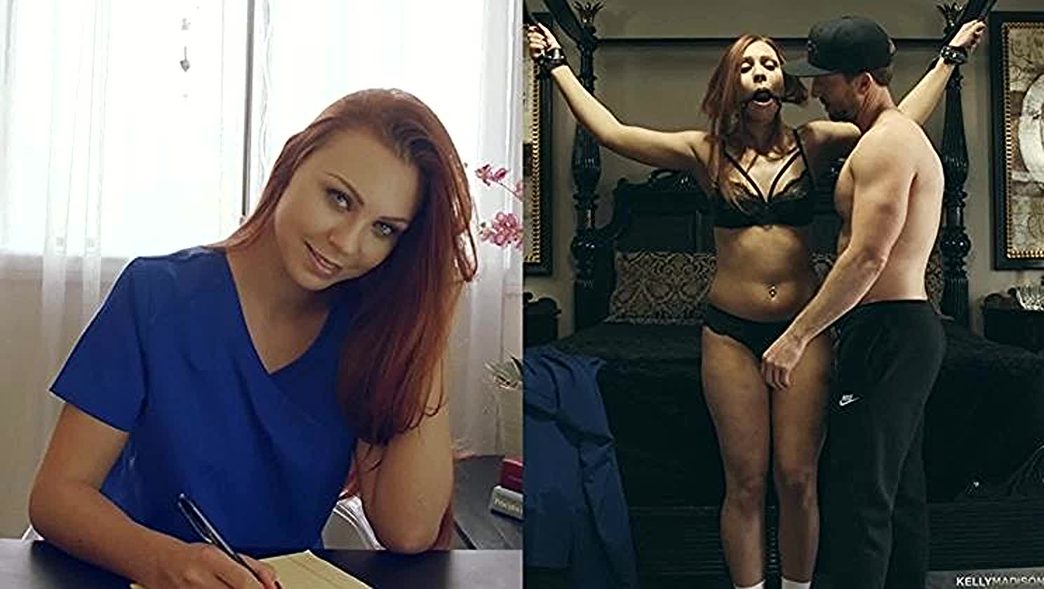 Ryan Madison, Ornella Morgan, Threesome, Spit Roast